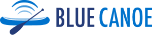 Logo of Blue Canoe, a language learning tool with AI