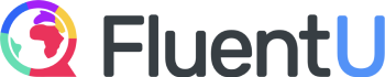 Logo of FluentU, a language learning tool with AI