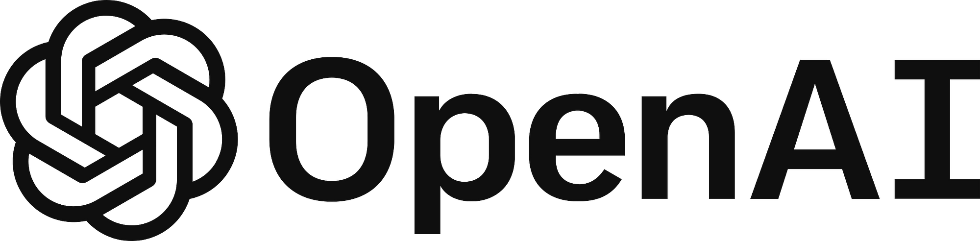 One of the AI text generator tools OpenAI's logo