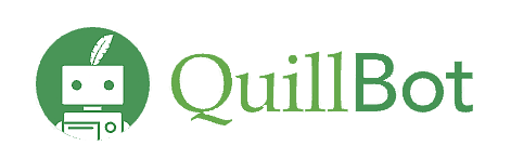 One of the AI text generator tools Quillbot's logo