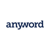 The logo of anyword, an AI writing tool.