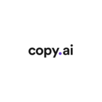 The logo of copy.ai, an AI writing tool.