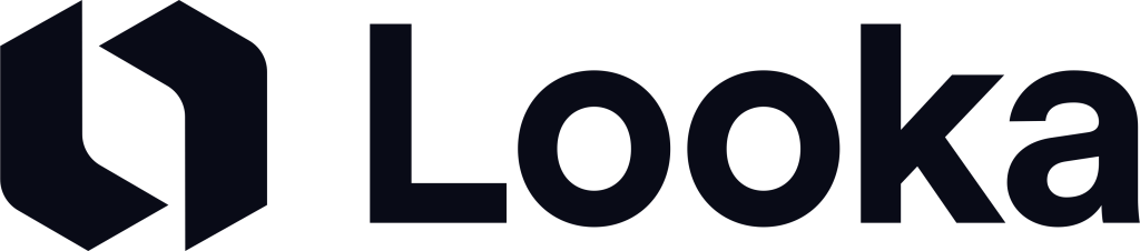Free AI Logo Generators tool Looka's logo