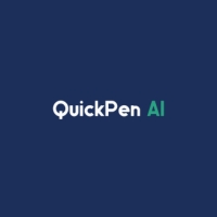 The logo of Quickpen AI, an AI writing tool.